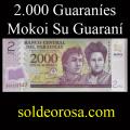 Billetes 2009 1- 2.000 Guaranes